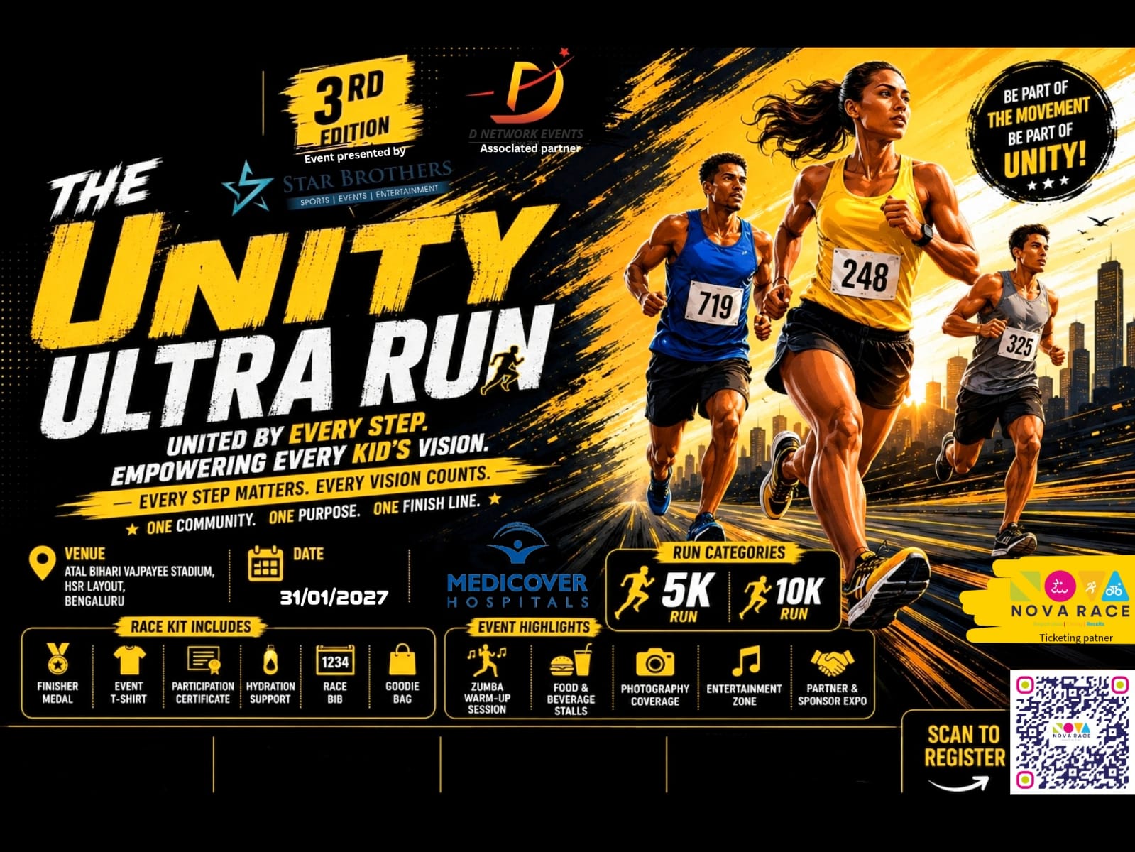 The Unity Ultra Run banner