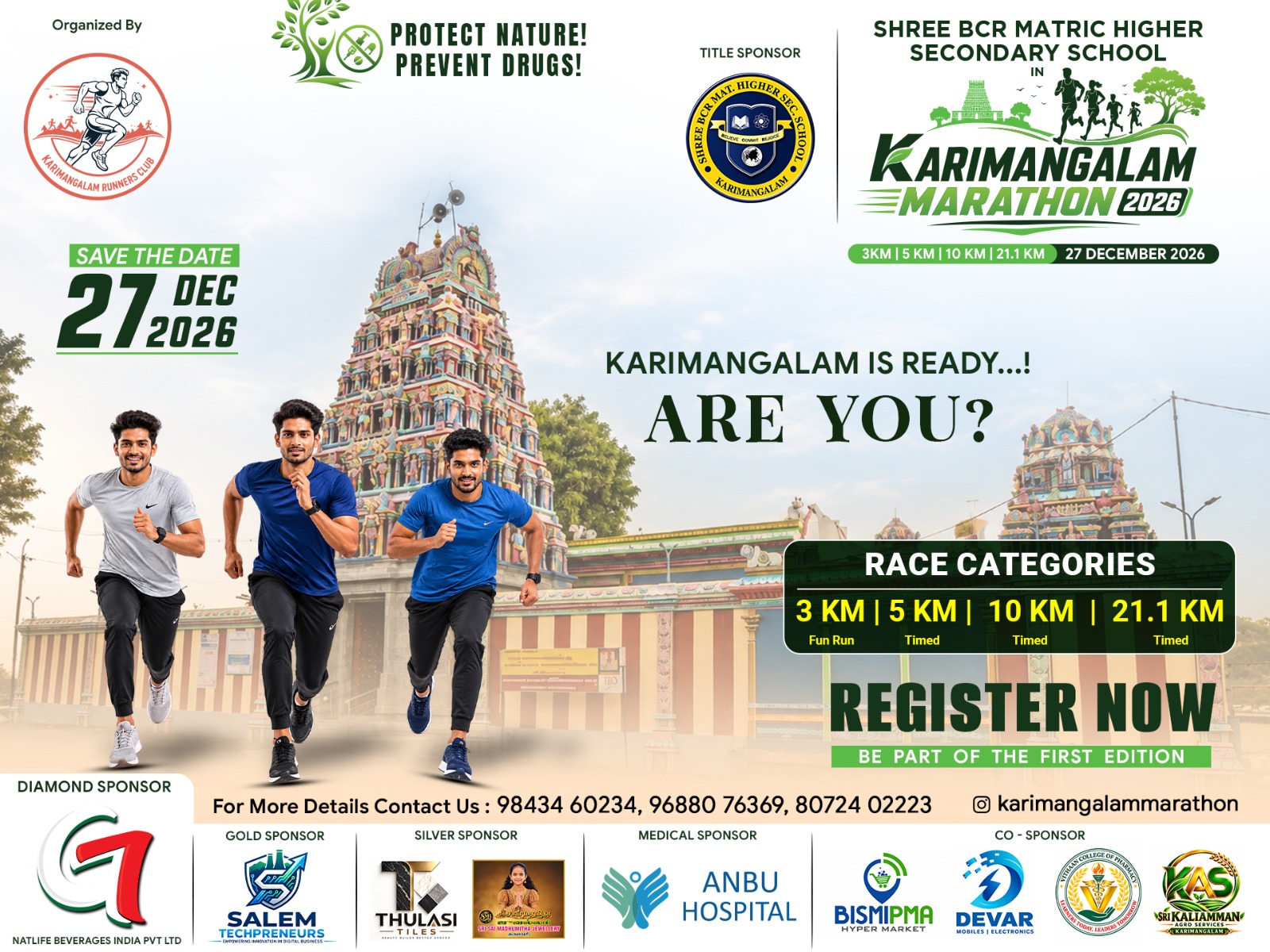 Karimangalam Marathon 1st Edition banner