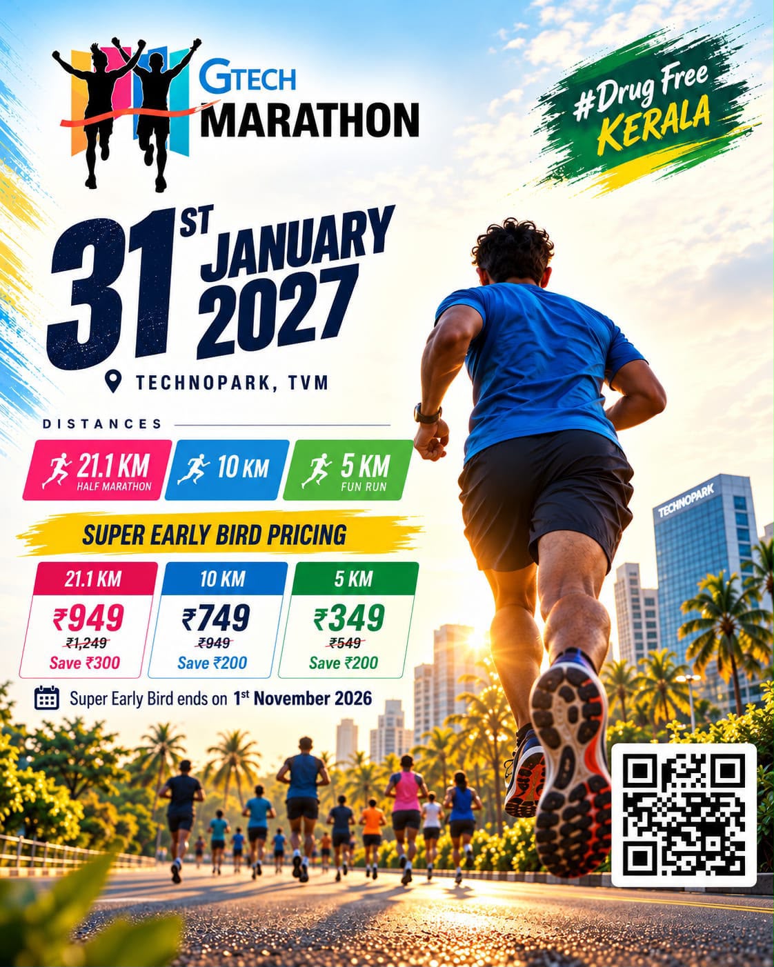 GTECH Marathon 2027 banner